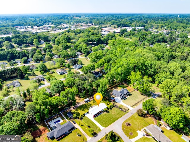17 Spring Cir, Watkinsville, GA 30677 - aerial view of a forest