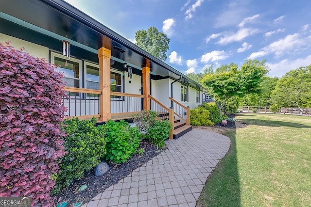 17 Spring Cir, Watkinsville, GA 30677 - entrance to property with a porch