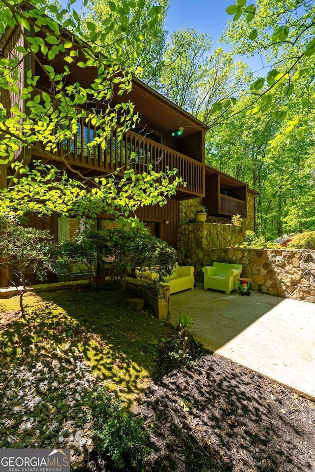 view of yard