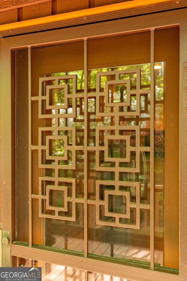 view of room details