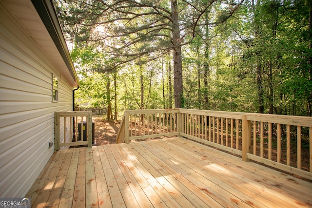 216 Howard Rd, Barnesville, GA 30204 - view of wooden deck