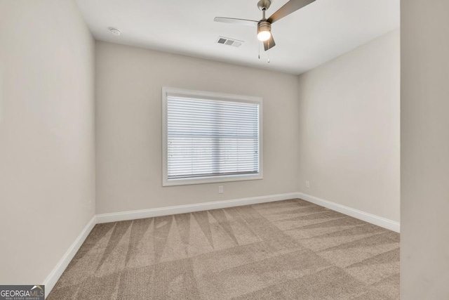 130 Magnolia Pl, Homer, GA 30547 - carpeted spare room with baseboards and a ceiling fan