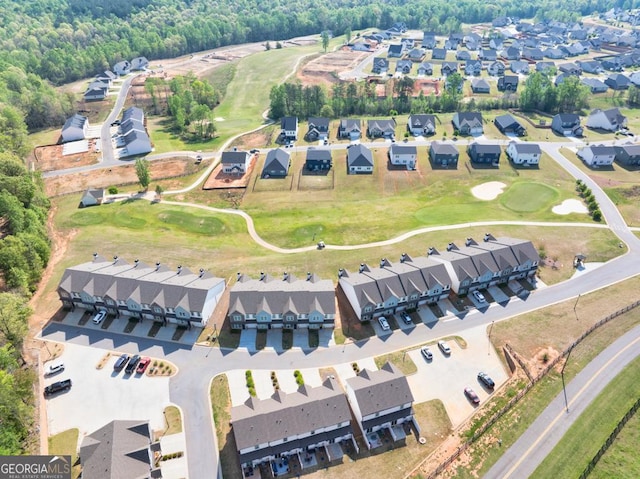 130 Magnolia Pl, Homer, GA 30547 - aerial view of property and surrounding area featuring a local golf course and nearby suburban area