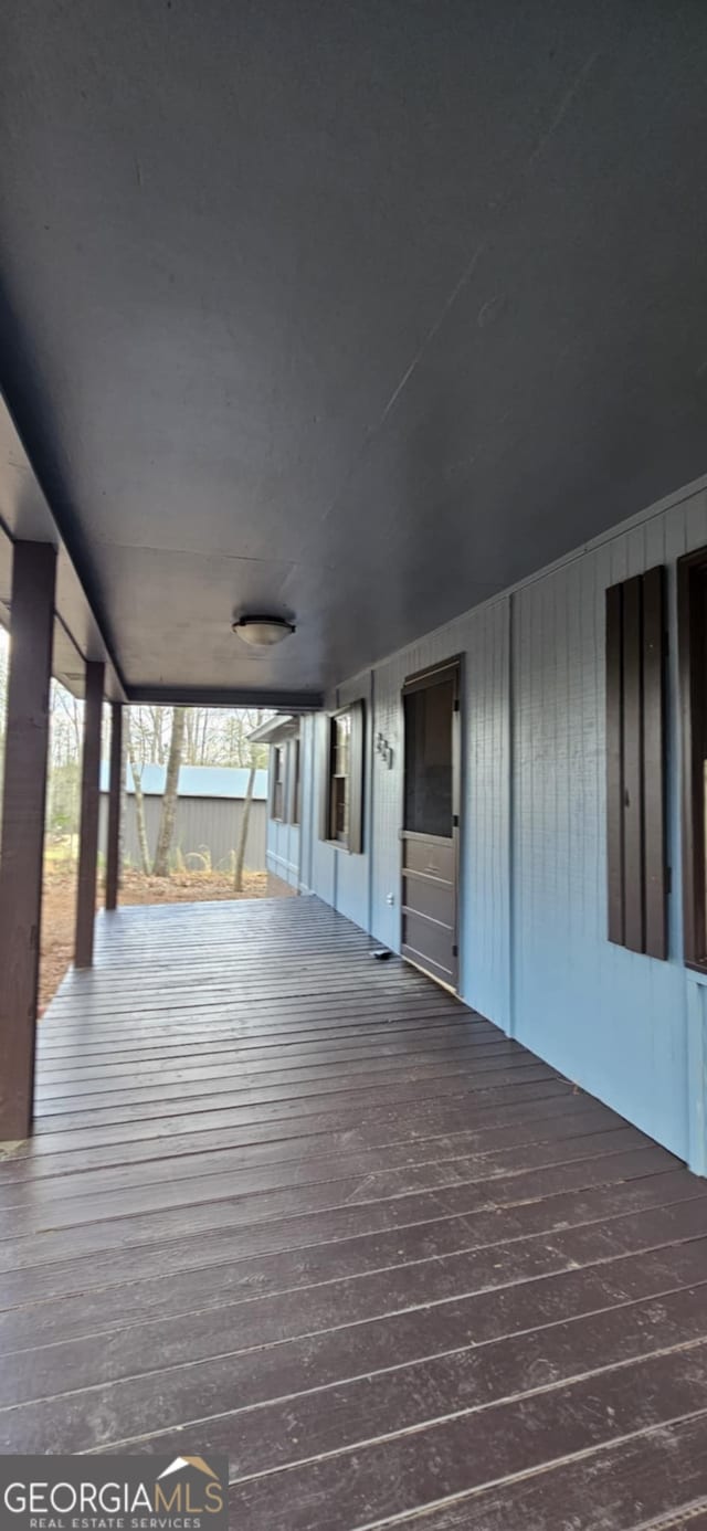 view of deck