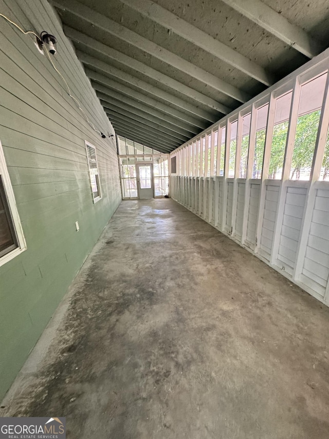 view of stable