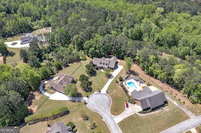 330 Noah Pl, Mcdonough, GA 30252 - bird's eye view with a wooded view