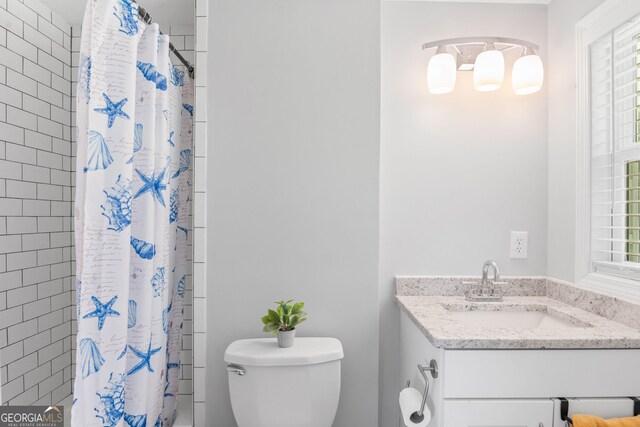 1954 Timothy Dr NE, Atlanta, GA 30329 - bathroom with toilet and a shower stall
