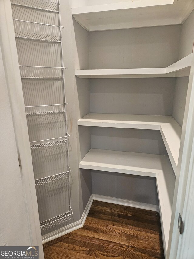 view of pantry