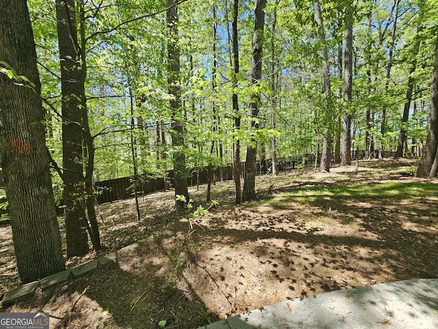 view of local wilderness