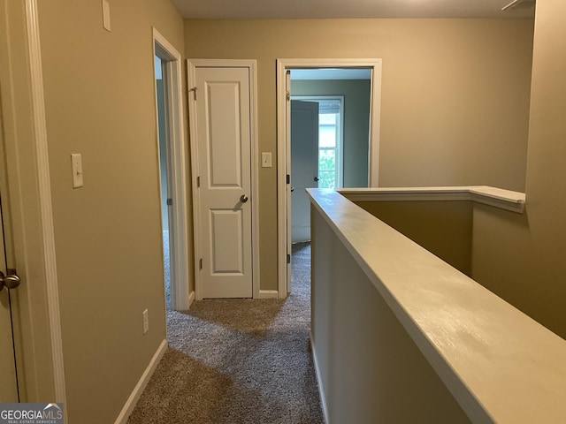 2 Hillshire Dr, Newnan, GA 30263 - hall with baseboards and carpet floors