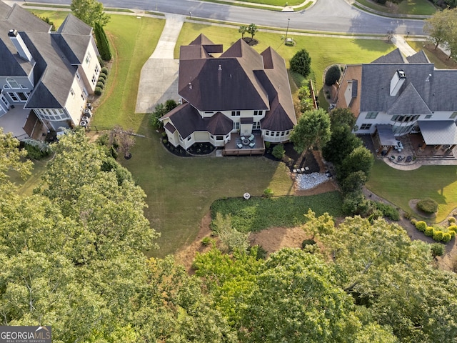 drone / aerial view
