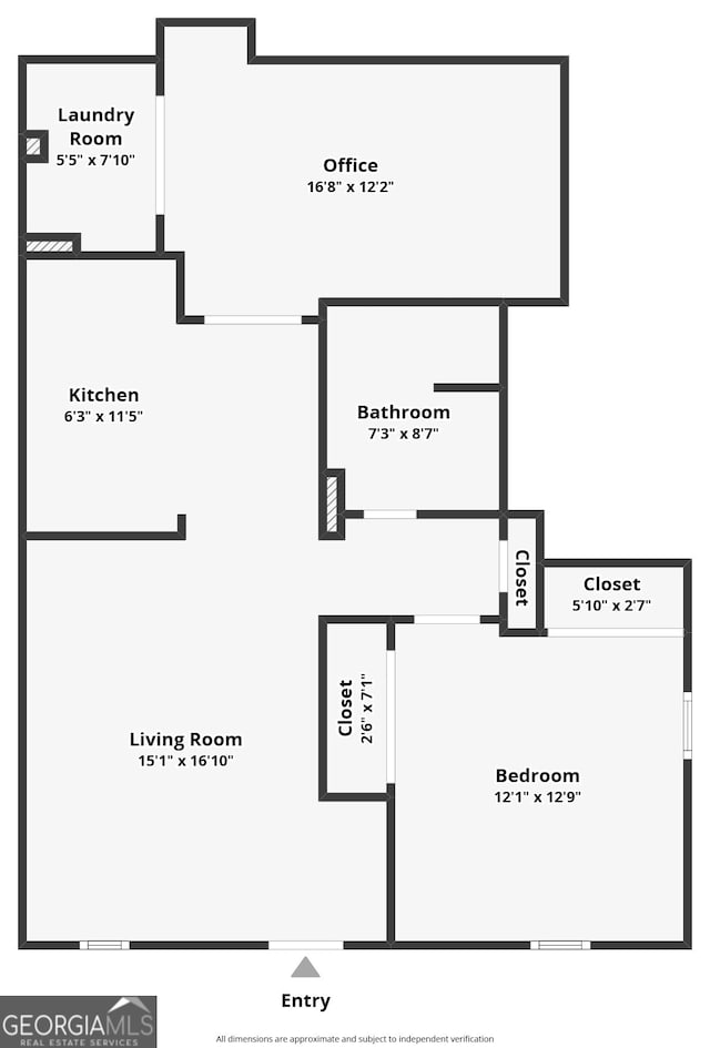 view of layout
