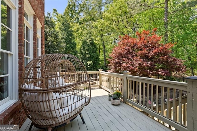 4675 Lakeway Pl, Alpharetta, GA 30005 - view of deck