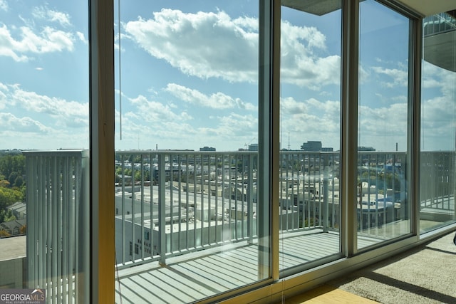 361 17th St NW Unit 1107, Atlanta, GA 30363 - balcony featuring a city view