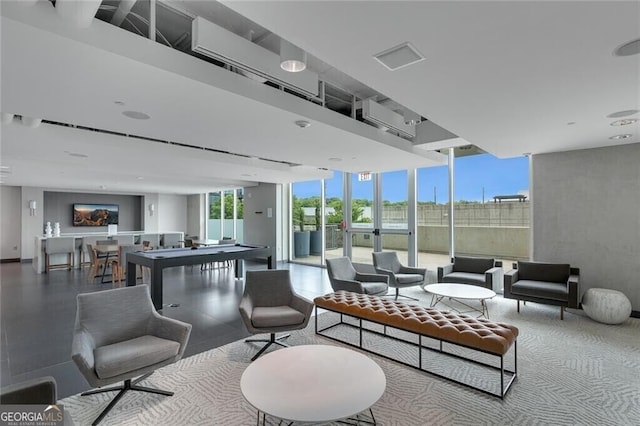 361 17th St NW Unit 1107, Atlanta, GA 30363 - community lobby featuring floor to ceiling windows