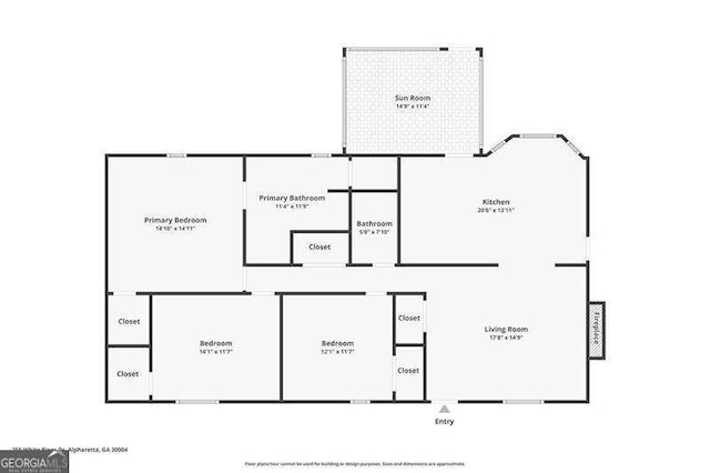 255 White Pines Dr, Alpharetta, GA 30004 - floor plan