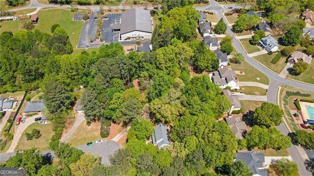 255 White Pines Dr, Alpharetta, GA 30004 - drone / aerial view with a residential view