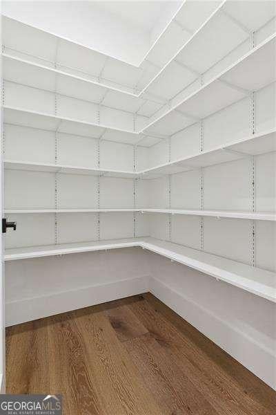 view of storage area
