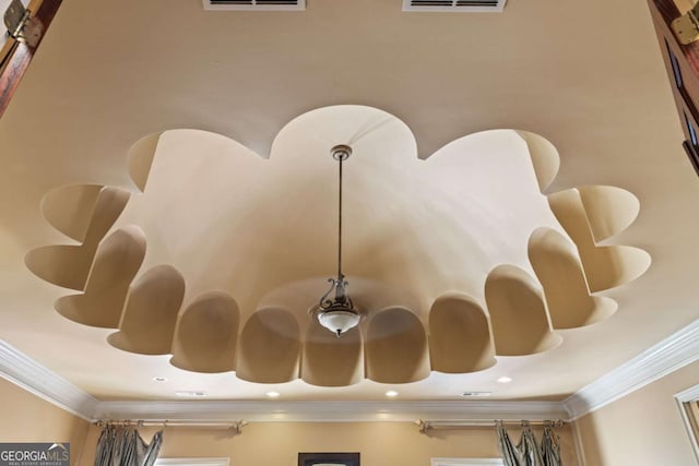 720 Heards Ferry Rd, Atlanta, GA 30328 - details featuring visible vents and ornamental molding