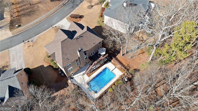 drone / aerial view