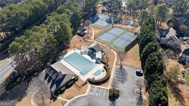 aerial view