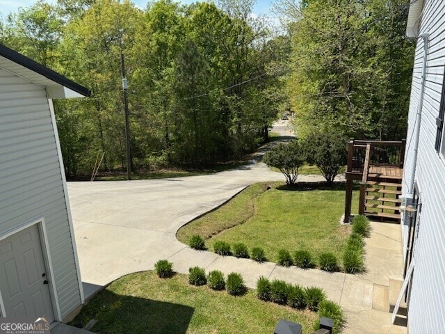 266 W Troutman Rd NE, Rome, GA 30165 - view of yard with stairs