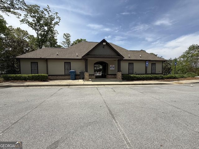 view of ranch-style house