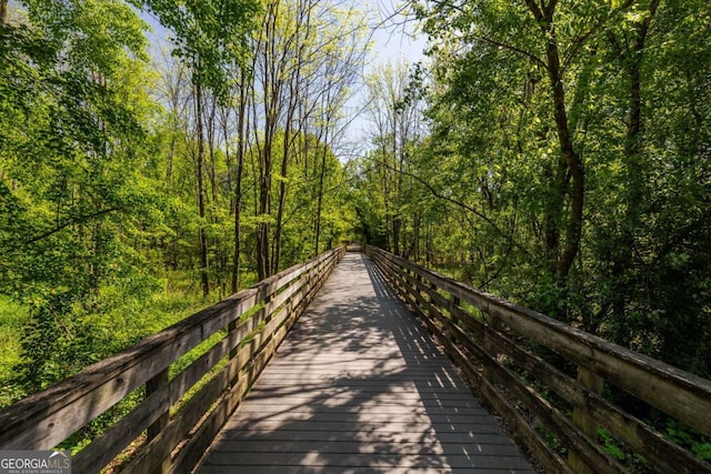 930 Riverside Rd, Roswell, GA 30075 - view of home's community featuring a forest view
