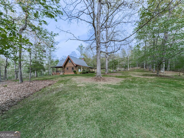 410 Whiskey Still Dr, Cleveland, GA 30528 - view of yard