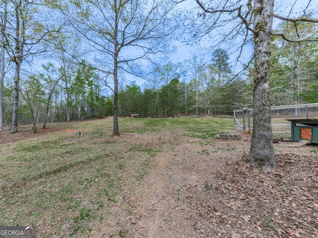 410 Whiskey Still Dr, Cleveland, GA 30528 - view of yard featuring a view of trees