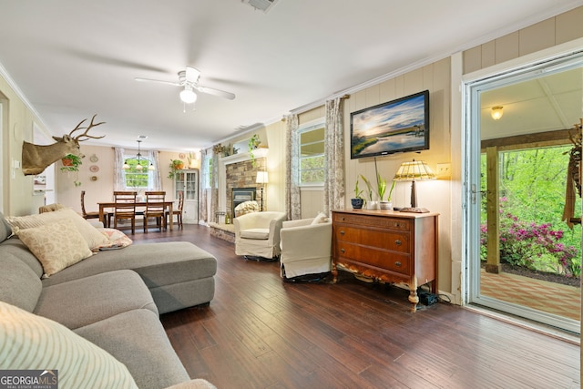 115 Maple Leaf Dr, Dahlonega, GA 30533 - kitchen with light stone counters, a sink, backsplash, and stainless steel appliances