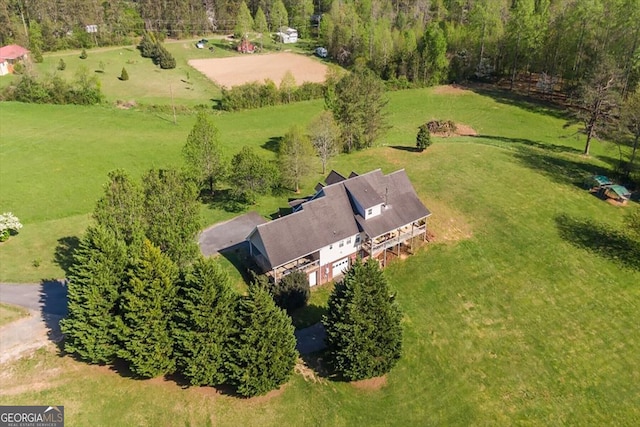 drone / aerial view