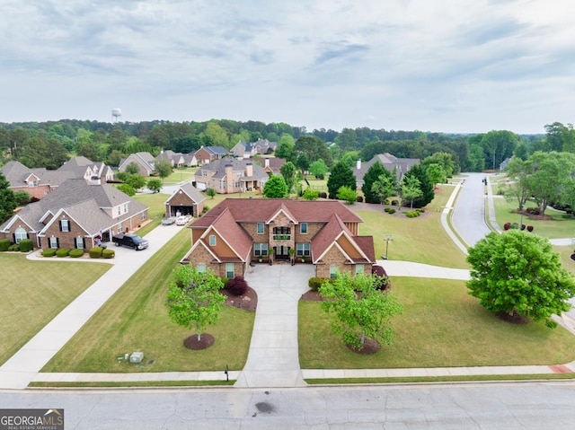 401 Sara Ct, Loganville, GA 30052 - aerial view with a residential view