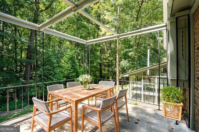 3409 Shorelake Dr, Tucker, GA 30084 - view of patio / terrace featuring outdoor dining area