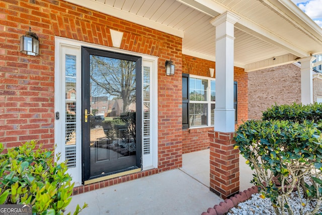 362 Interlake Pass, Mcdonough, GA 30252 - property entrance featuring brick siding and covered porch