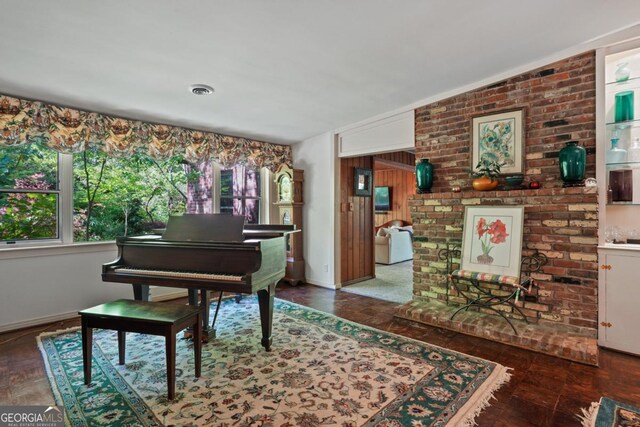 1144 Evergreen Dr NE, Atlanta, GA 30319 - living area with baseboards and visible vents