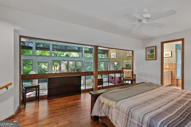 1144 Evergreen Dr NE, Atlanta, GA 30319 - bedroom featuring wood finished floors and multiple windows