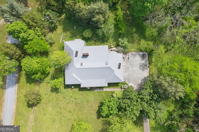 1009 Liberty Church Rd NE, Ranger, GA 30734 - view from above of property