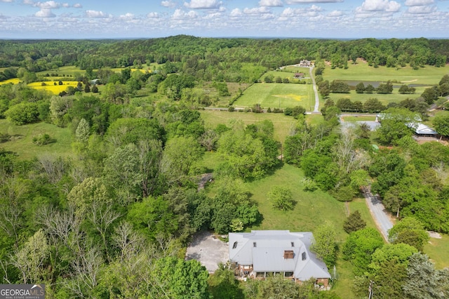 1009 Liberty Church Rd NE, Ranger, GA 30734 - view of property location with a forest