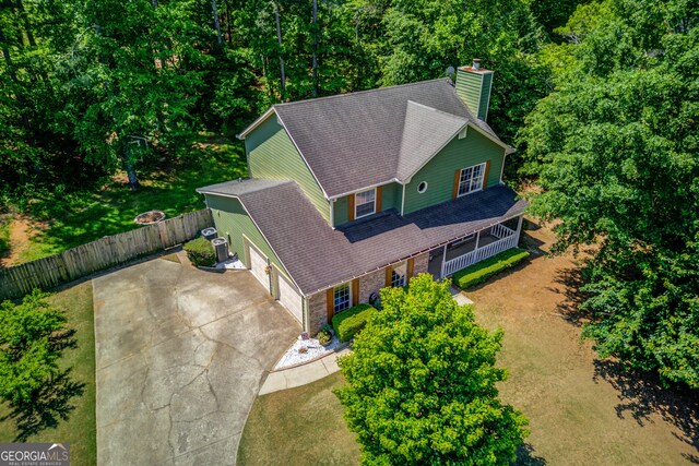 3987 Ivory Gables Pl, Buford, GA 30519 - aerial view of property and surrounding area