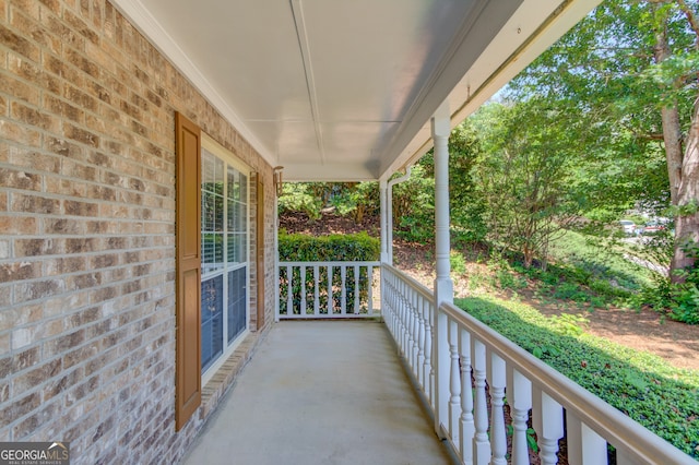 3987 Ivory Gables Pl, Buford, GA 30519 - balcony featuring a porch