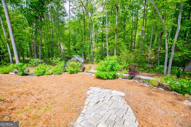 405 Adler Pt, Carrollton, GA 30117 - view of yard featuring an outbuilding and an exterior structure