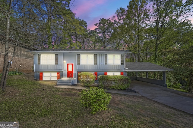 2352 S Hairston Rd, Decatur, GA 30035 - split foyer home with board and batten siding and driveway