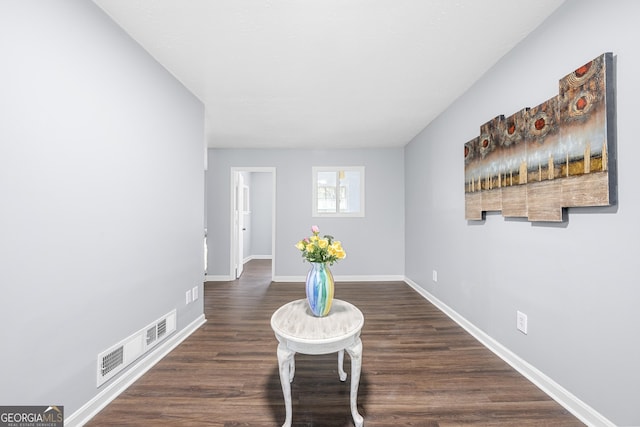 2352 S Hairston Rd, Decatur, GA 30035 - interior space featuring baseboards, wood finished floors, and visible vents