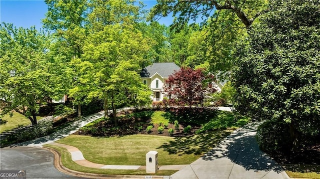 5655 Errol Pl NW, Atlanta, GA 30327 - exterior space featuring a yard