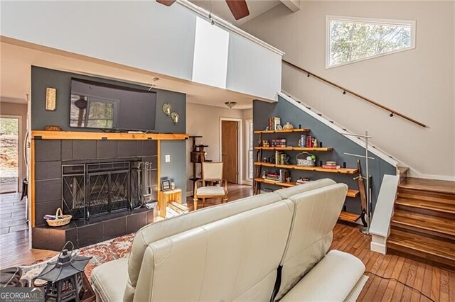 227 River Ridge Rd S, Dahlonega, GA 30533 - dining space with a healthy amount of sunlight and light wood-style flooring