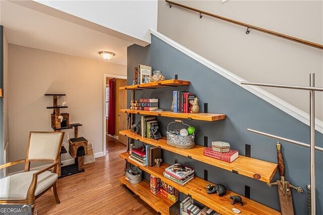 227 River Ridge Rd S, Dahlonega, GA 30533 - kitchen with black electric cooktop, tasteful backsplash, freestanding refrigerator, light stone counters, and light tile patterned floors