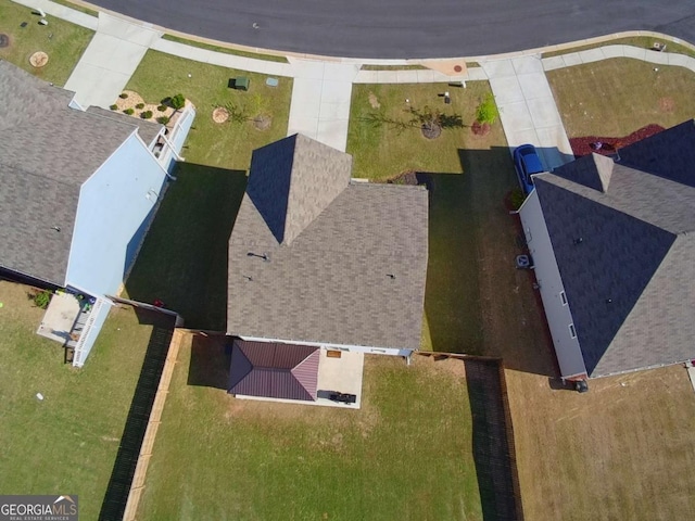 drone / aerial view