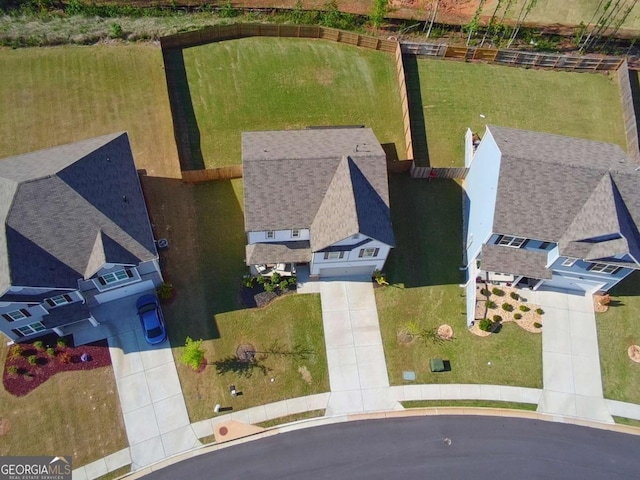 drone / aerial view