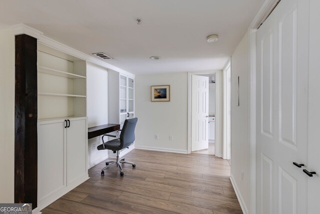 4246 River Green Dr Unit 202, Atlanta, GA 30327 - office space featuring wood finished floors and built in desk